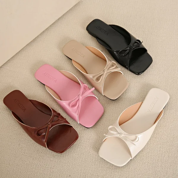 cn-11134207-7ras8-md2zscthcnwr89 Bow Square Toe Slide Sandals