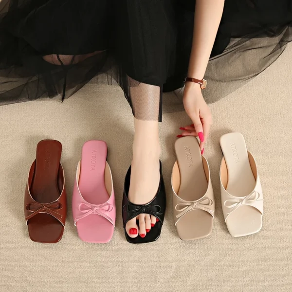 cn-11134207-7ras8-md2zscthe2h738 Bow Square Toe Slide Sandals