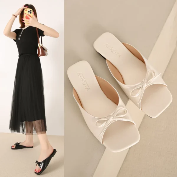 cn-11134207-7ras8-md2zscthe2sc23 Bow Square Toe Slide Sandals