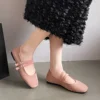 Double Strap Mary Jane Ballet Flats