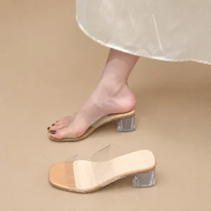 cn-11134207-820l4-mogv4gd7r40027 Clear Strap Block Heel Sandals