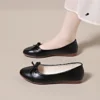 sg-11134201-7renk-m2nm2h0bakmx3c Glossy Classic Bow Ballet Flats