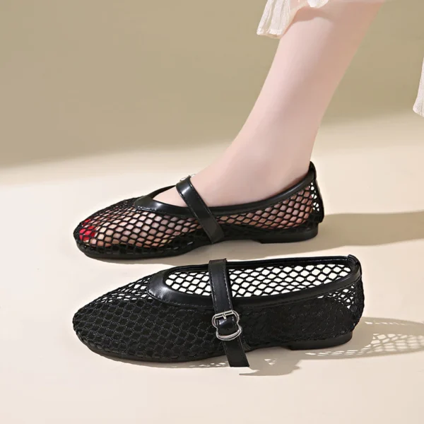 sg-11134201-7reo4-m8bxaadasioy87 Breathable Mesh Mary Jane Flats