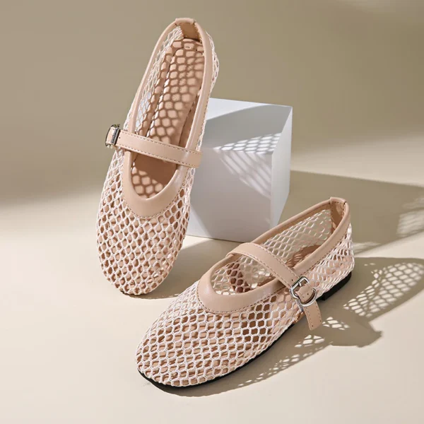 sg-11134201-7reoy-m8bxaavc24dl5d Breathable Mesh Mary Jane Flats