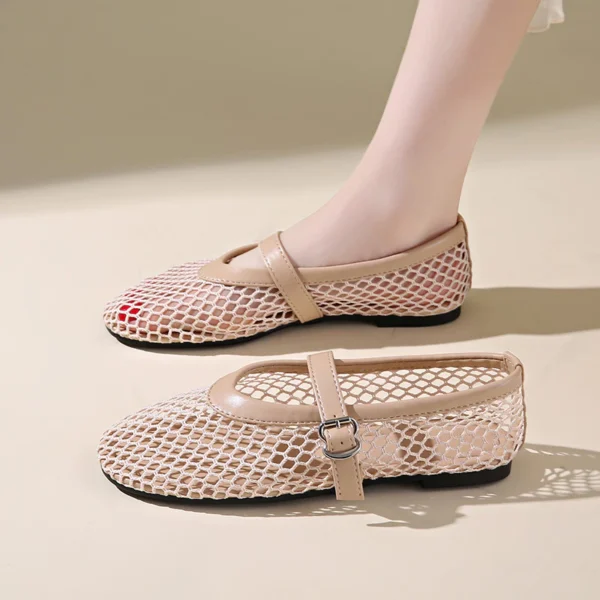 sg-11134201-7repo-m8bxa7kkui76ef Breathable Mesh Mary Jane Flats