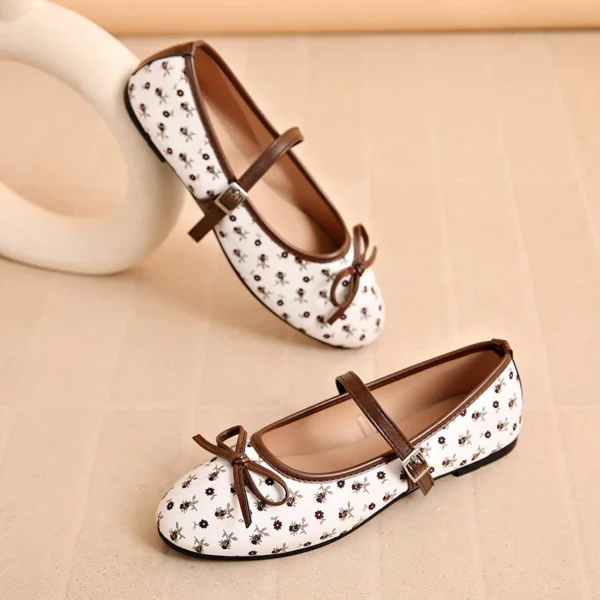 sg-11134201-81ztx-mmioqeop258i10 Polka Dot Mary Jane Ballet Flats