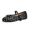 sg-11134201-81zv6-mmioqhdze6me65 Polka Dot Mary Jane Ballet Flats