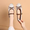 sg-11134201-81zvx-mmioqe55inep49 Polka Dot Mary Jane Ballet Flats