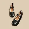 sg-11134201-822zk-mo6jz9ee5jiad1 Lace Trim Mary Jane Ballet Flats