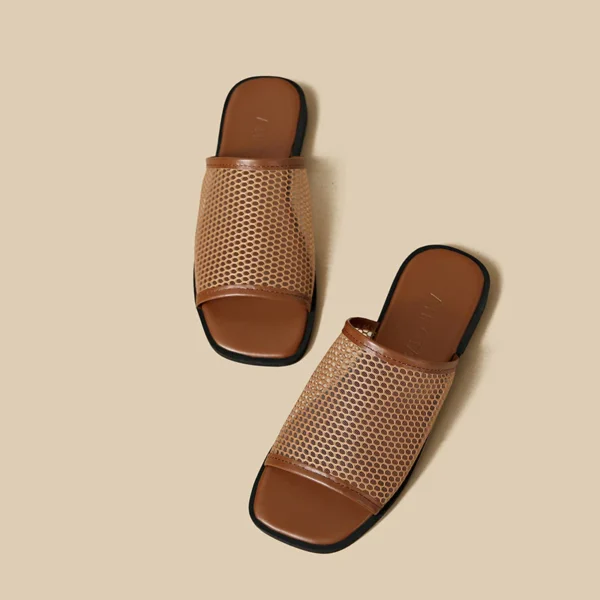 Breathable Mesh Slide Sandals