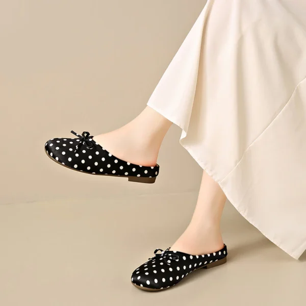 sg-11134201-823ov-moyzwr5w2txn13 Printed Bow Ballet Flats