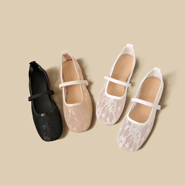 sg-11134201-823p9-morudhbmgkxu73 Lace Mary Jane Ballet Flats