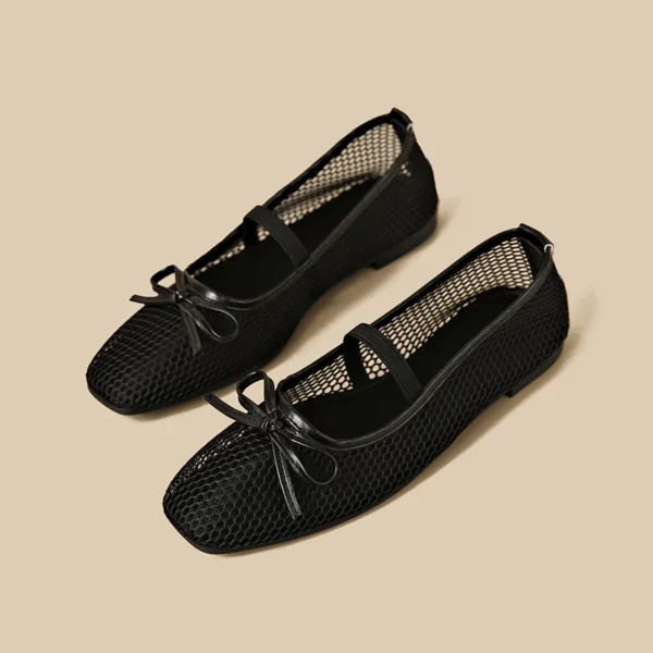 Breathable Mesh Ballet Flats