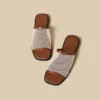 Breathable Mesh Slide Sandals