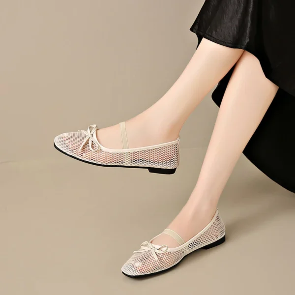 Breathable Mesh Ballet Flats