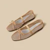 Breathable Mesh Ballet Flats