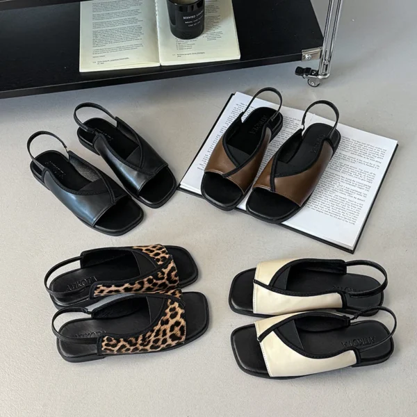 sg-11134201-824jb-mezc595oi3ux0c Square Toe Slingback Flat Sandals