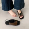 sg-11134201-824jj-mezc597b15alc8 Square Toe Slingback Flat Sandals