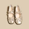 Double Strap Mary Jane Ballet Flats