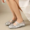Double Strap Mary Jane Ballet Flats