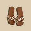sg-11134201-8259p-mqzt9orlnkecba Minimalist Strappy Flat Slide Sandals